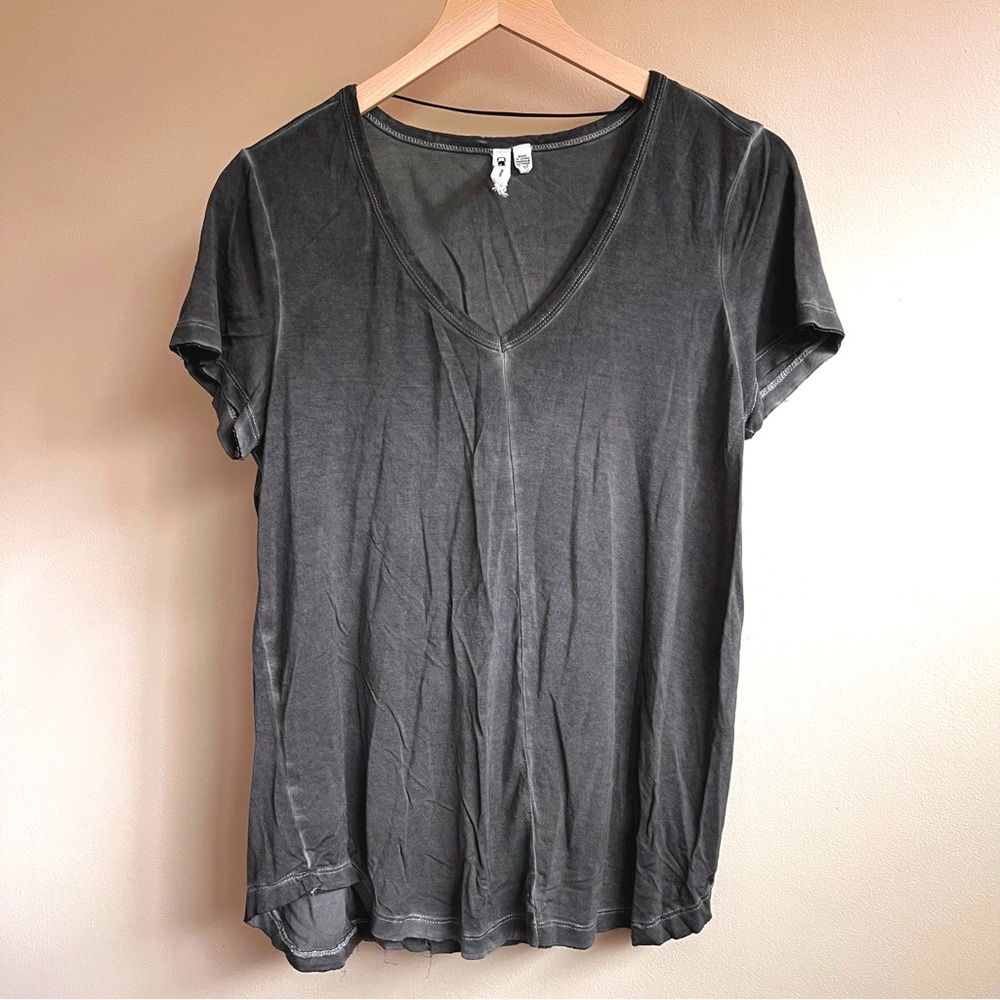 Distressed Charcoal Tee